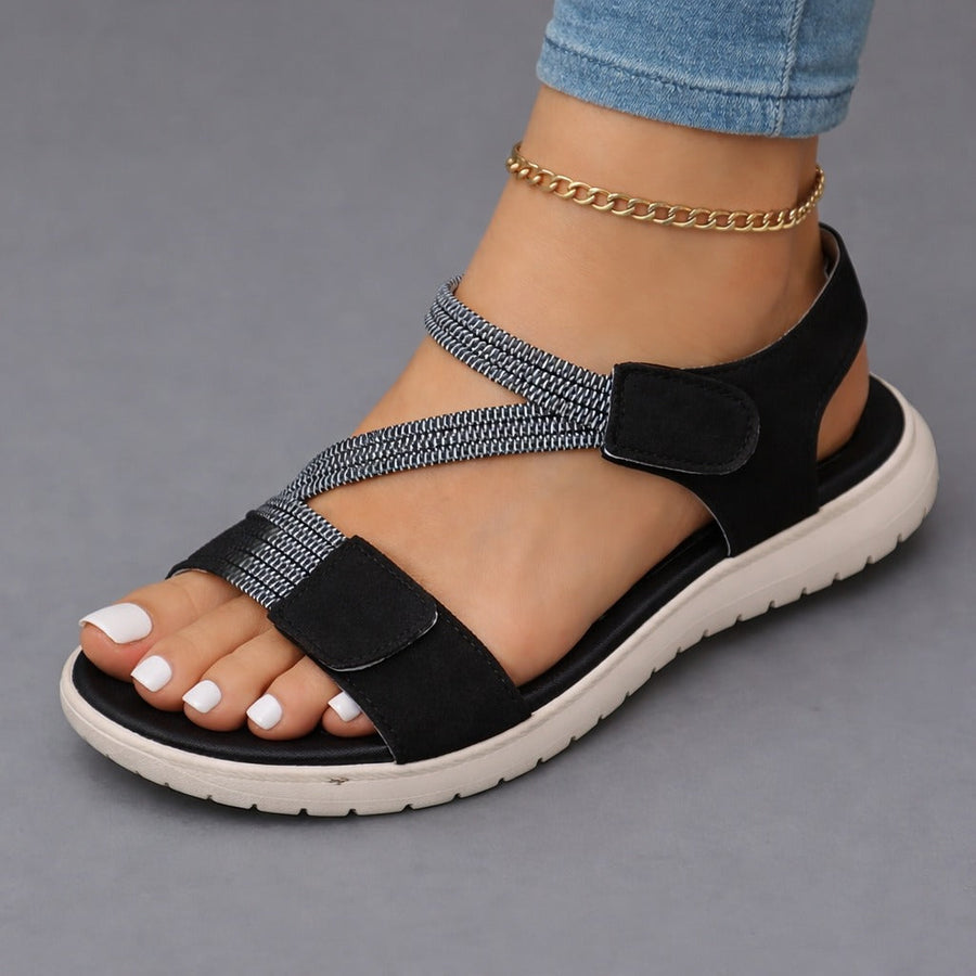 Glyresan - Lightweight Orthopedic Sandals Black
