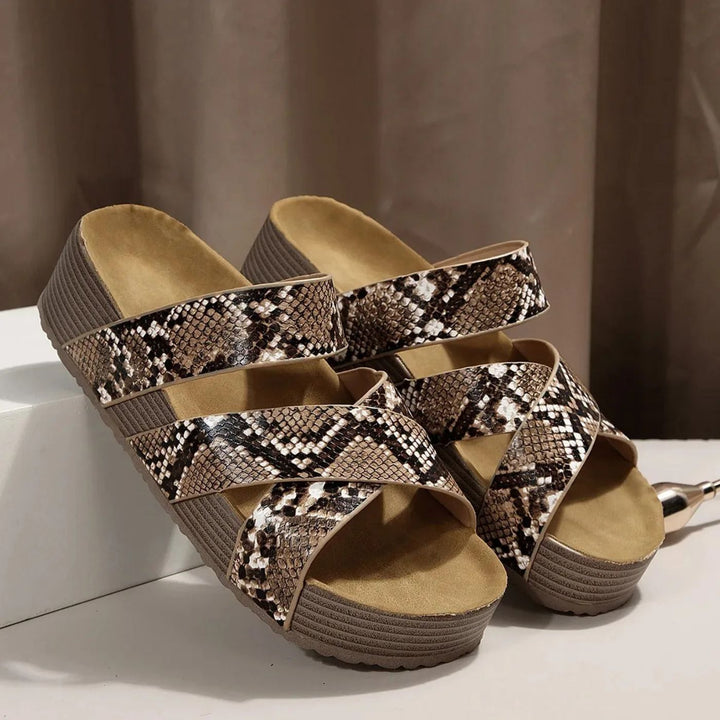 Abigail™ – Leather Strap Sandals