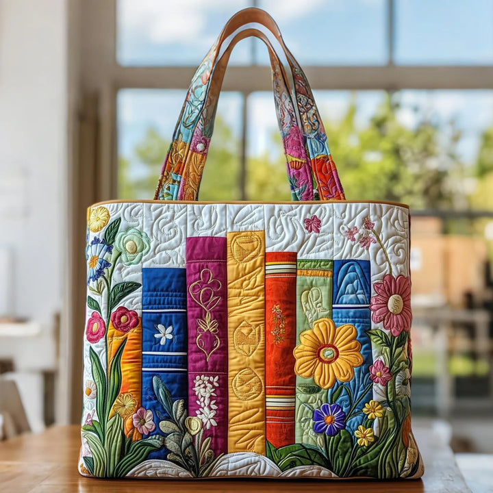 The Floral Collection Quilted Tote Bag