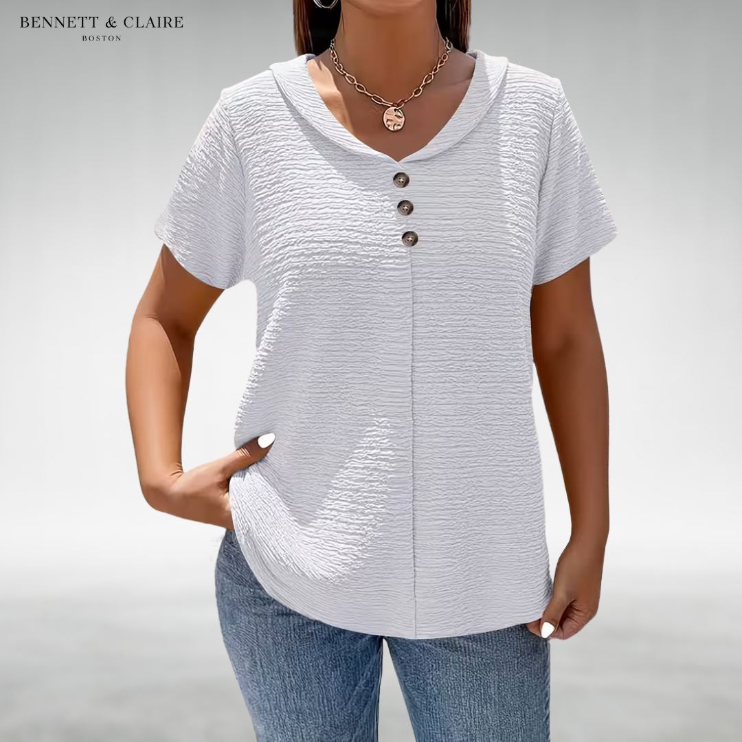 Ann™ Comfort V-Neck Top