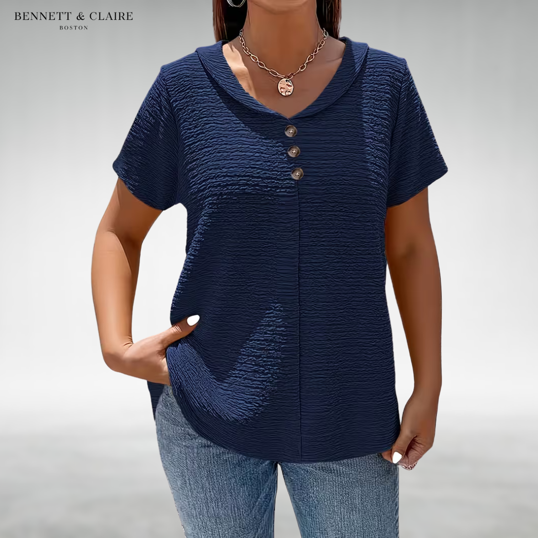 Ann™ Comfort V-Neck Top