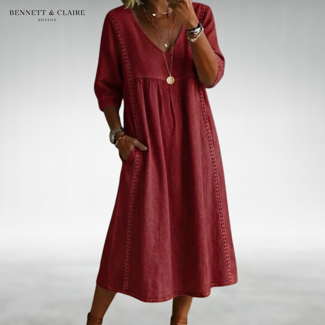 Valerie™ Comfort Midi Dress