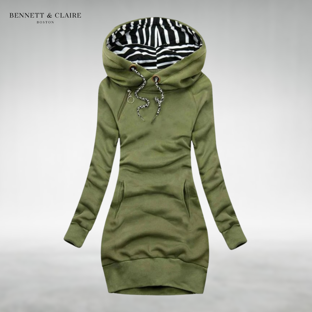 Ceri™ Women's Hooded Sweater Dress