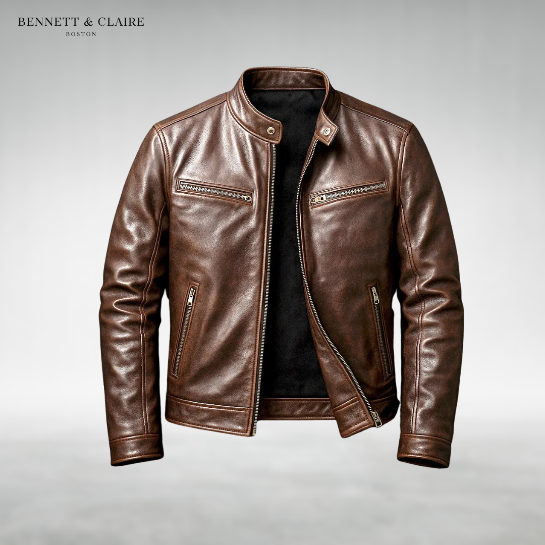 Victor™ Classic Leather Jacket