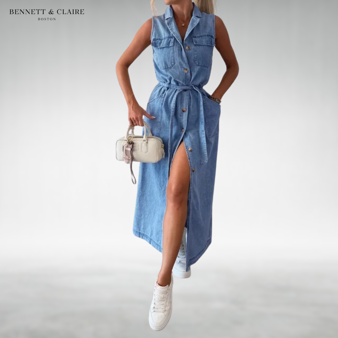 Eleanor™ Comfort Denim Dress
