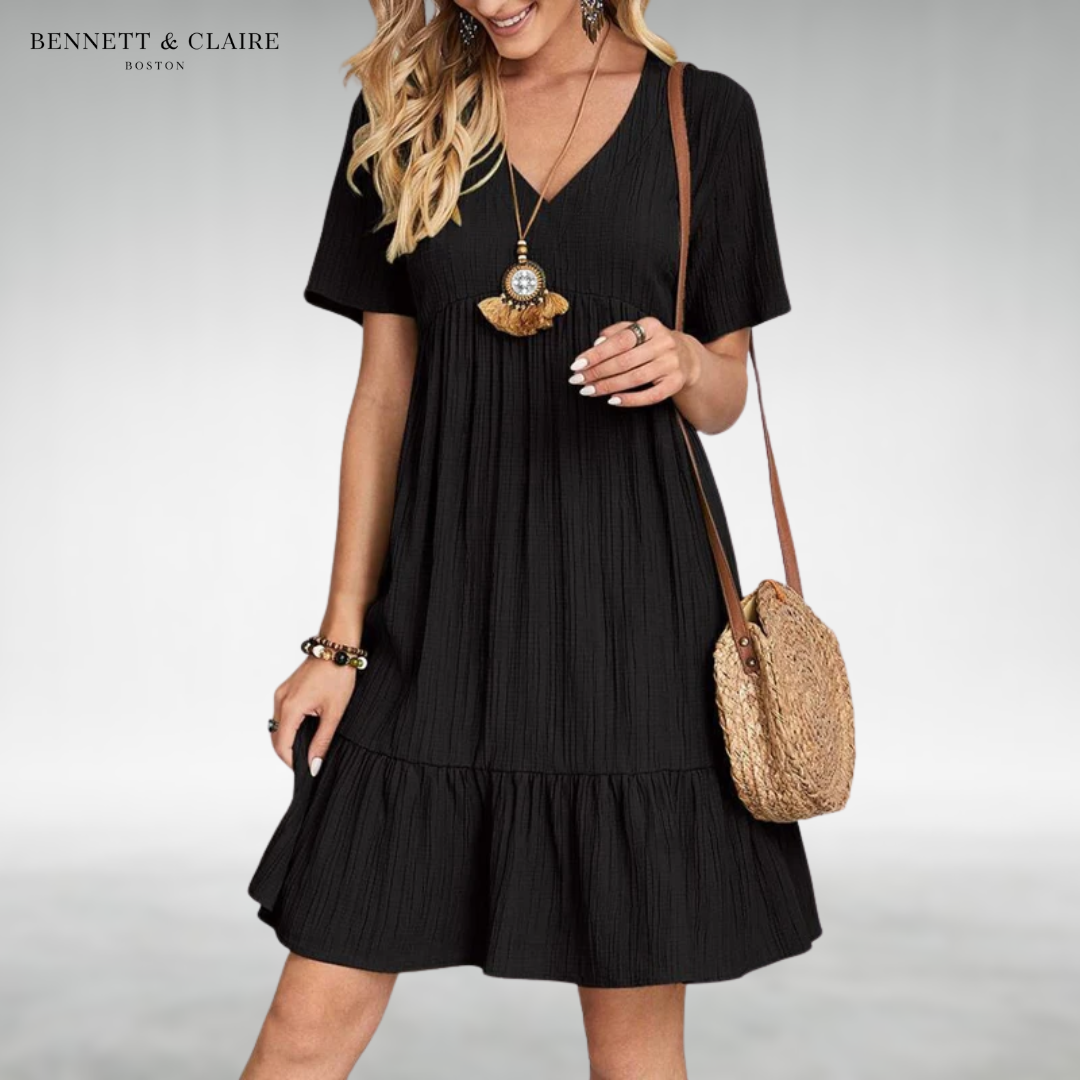 Isabella™ Flowy Dress with V-Neckline