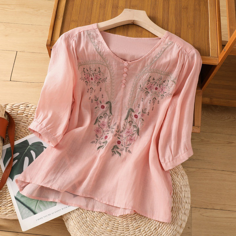 Tamsina™ | Floral Relaxed Blouse