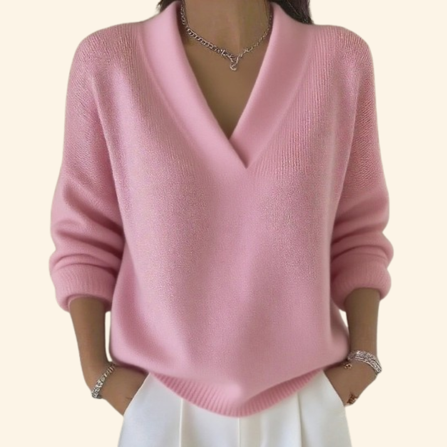 Shayla™ | Soft Blouse V-Neck