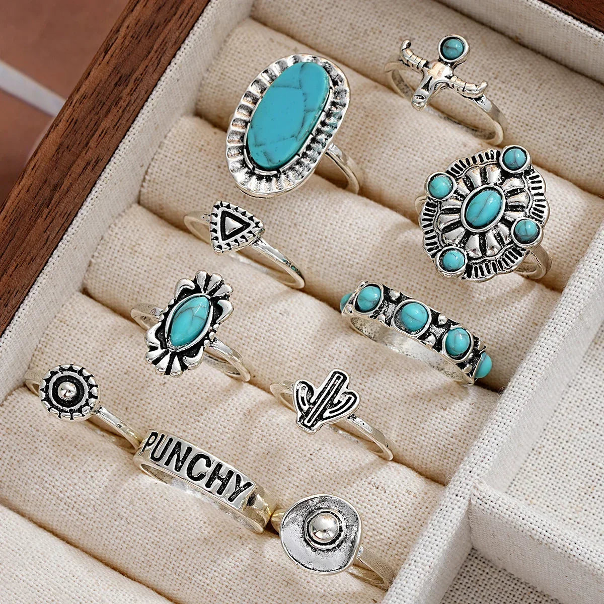Dakota | 10-Piece Western Ring Set
