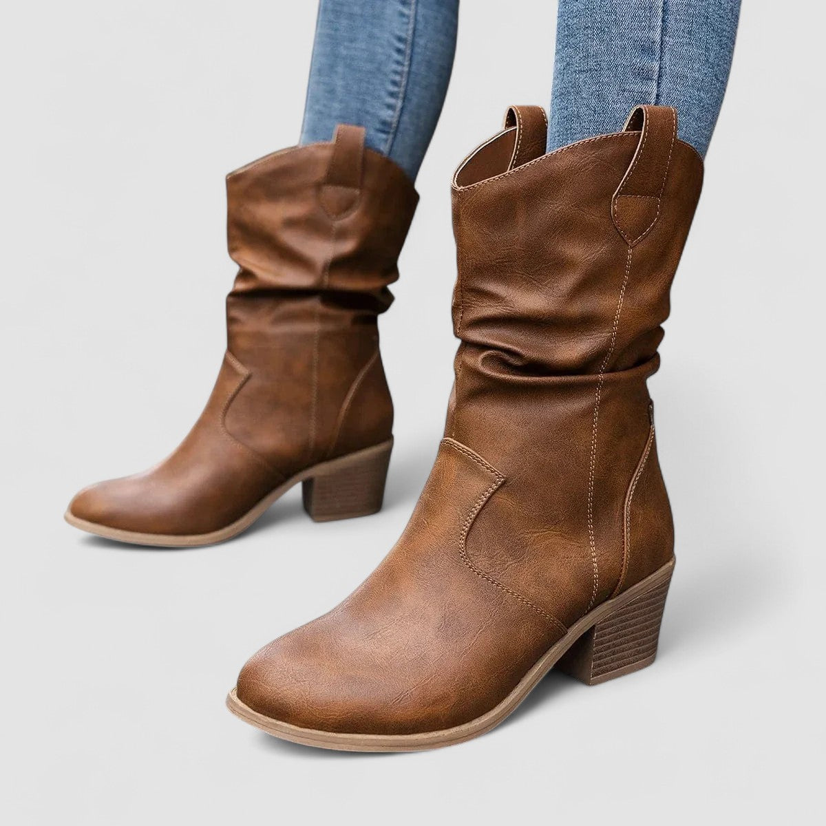 Vivian – Leather Boots