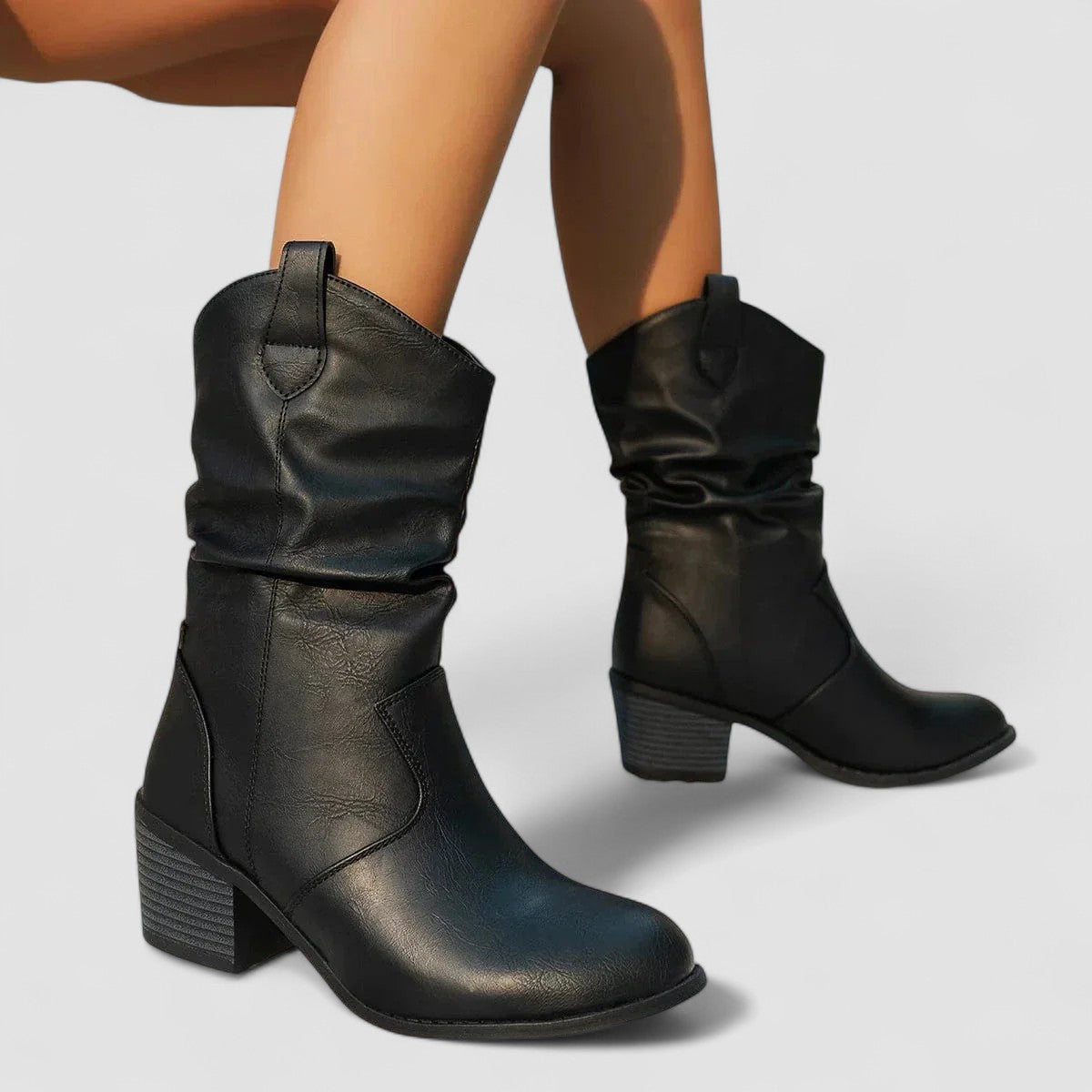Vivian – Leather Boots