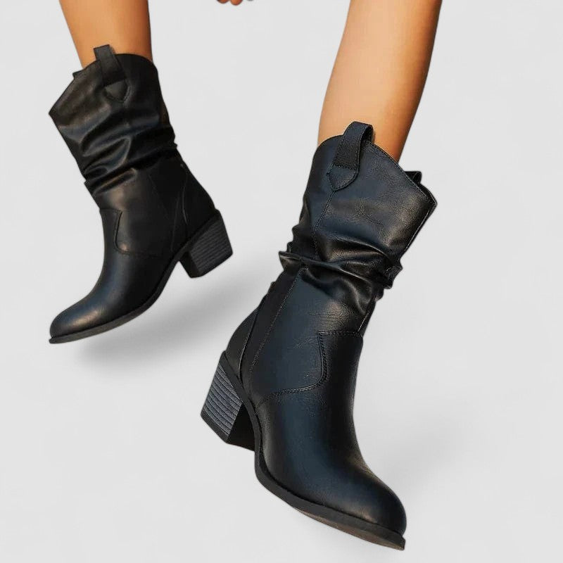 Vivian – Leather Boots