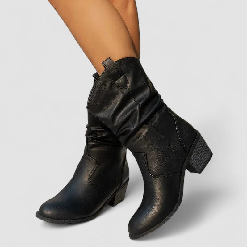 Vivian – Leather Boots