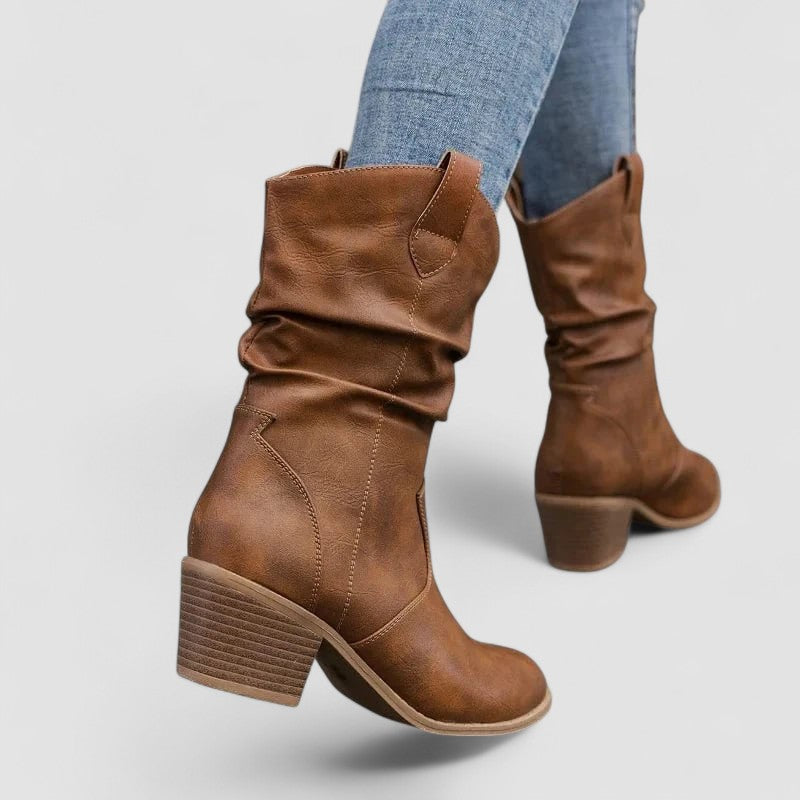 Vivian – Leather Boots